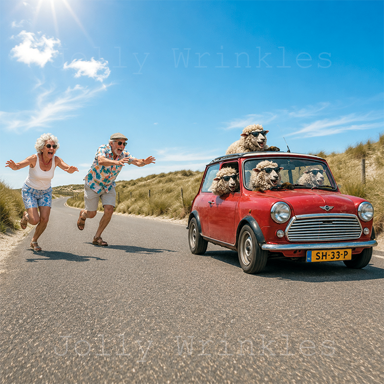 Jolly Wrinkels Wenskaarten - Ruby Conceptstore 