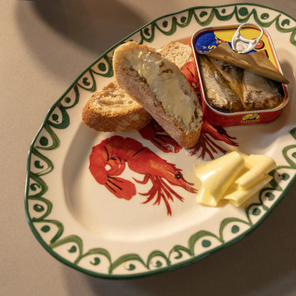 & Klevering - Bord platter sirène Shrimp