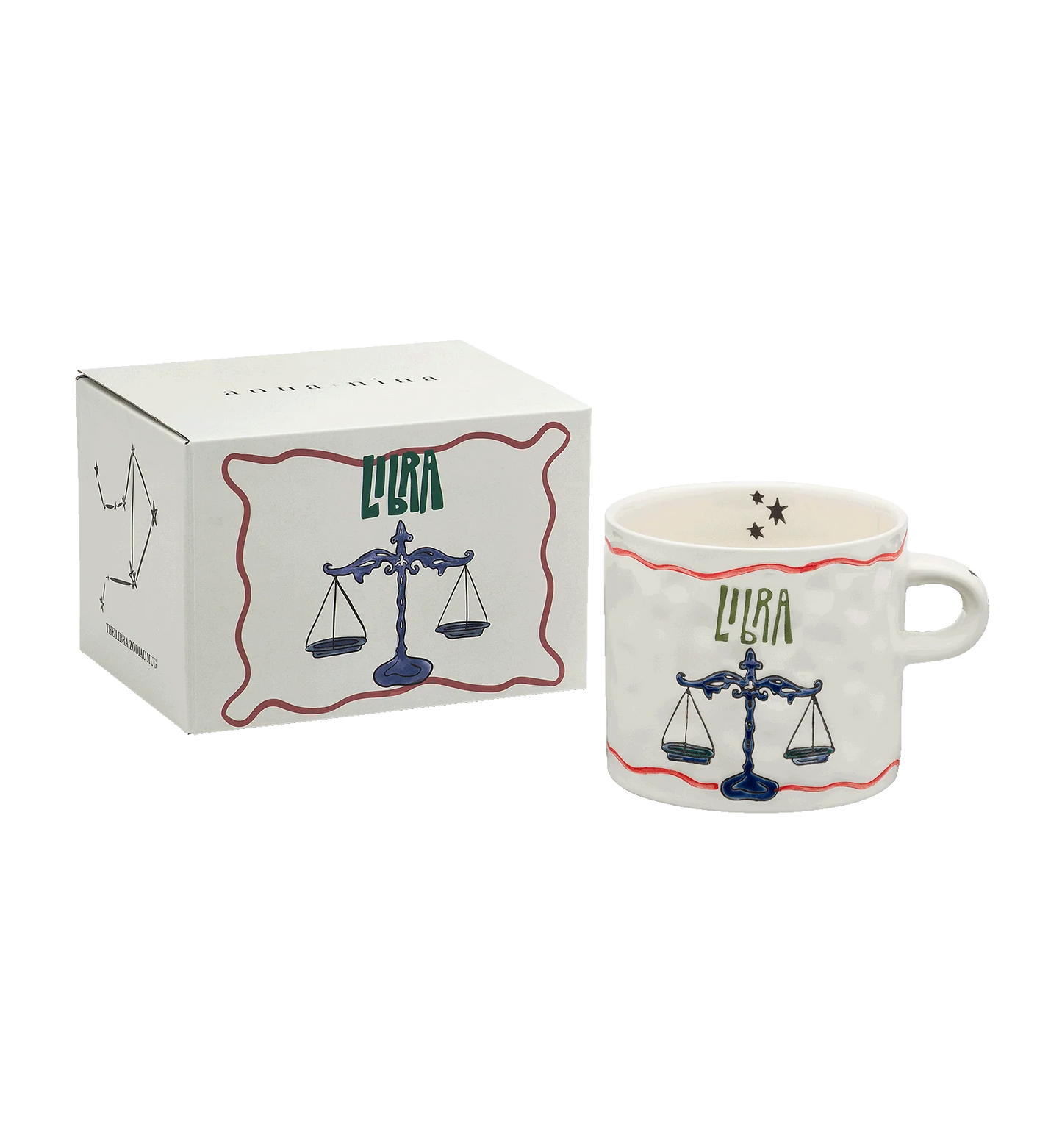 Anna + Nina - Zodiac mok Libra - Ruby Conceptstore 
