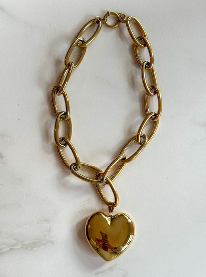 HEART CHARM NECKLACE