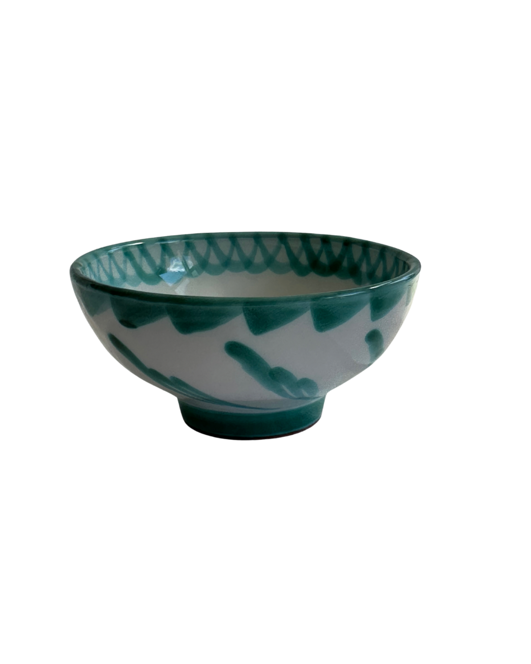 Tapasschaaltje 10 cm Granada Turquoise | Rubia Cerámica