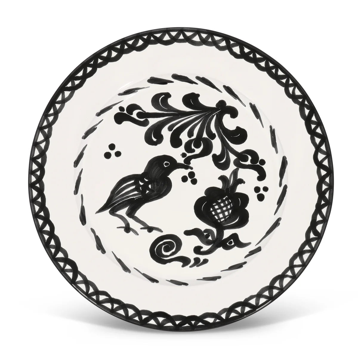 Dinerbord 26 cm Granada zwart | Rubia Cerámica