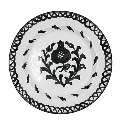 Bord 20 cm Granada zwart | Rubia Cerámica