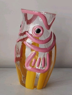 Glazen vis handbeschilderd - Ruby Conceptstore 