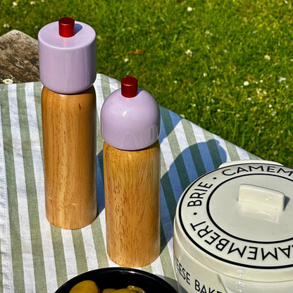 Peper- en Zoutmolen Lila & Rood | Design Keukentool | Maegen - Ruby Conceptstore 