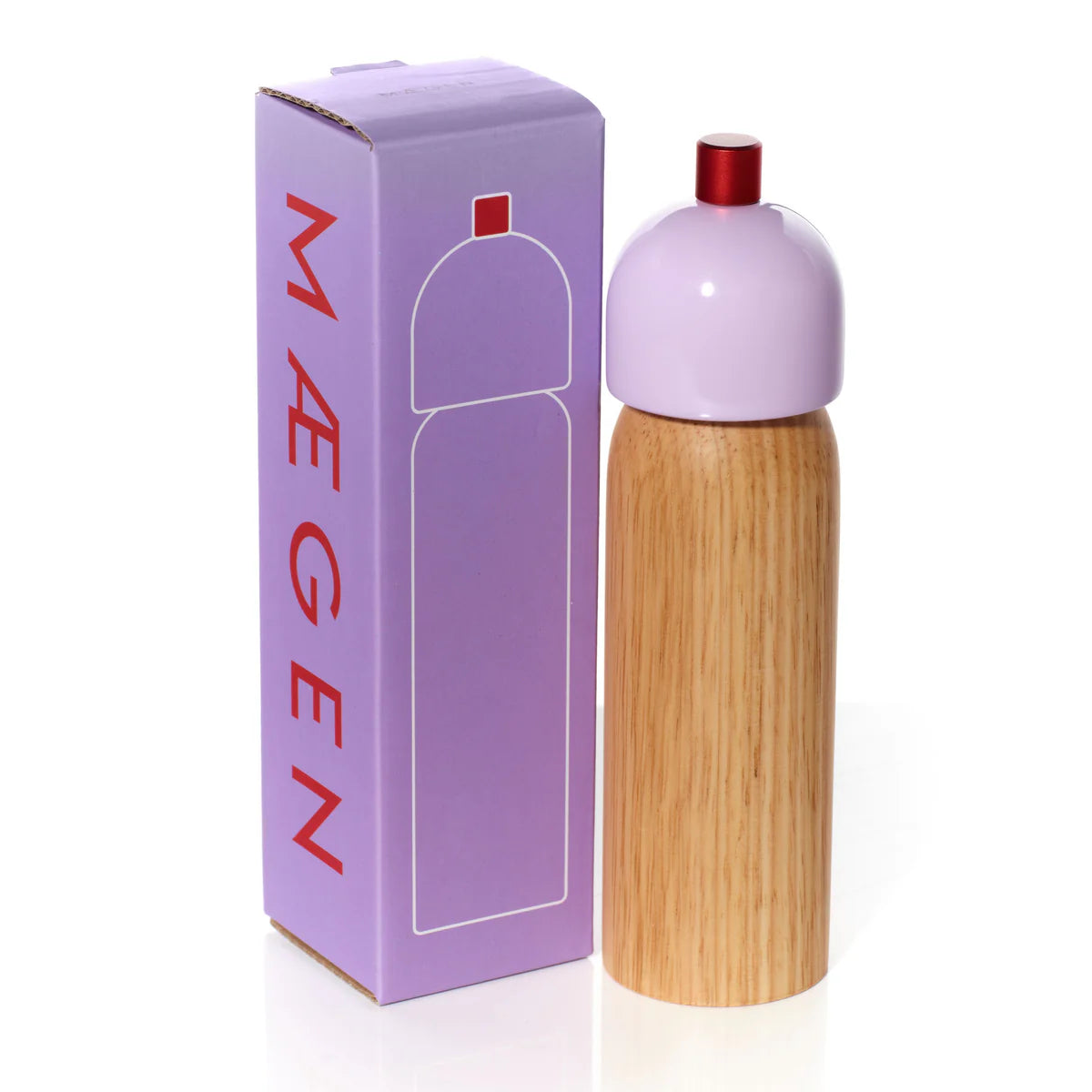 Peper- en Zoutmolen Lila & Rood | Design Keukentool | Maegen - Ruby Conceptstore 