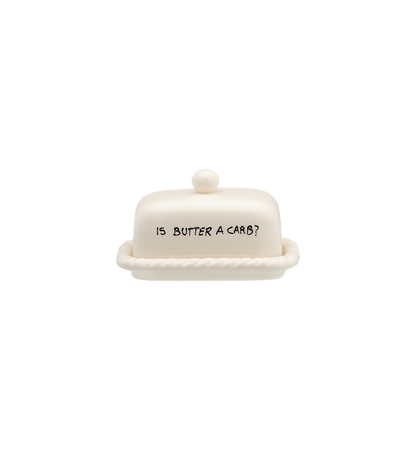 Anna + Nina - Is Butter a Carb Butter Dish botervloot - Ruby Conceptstore 