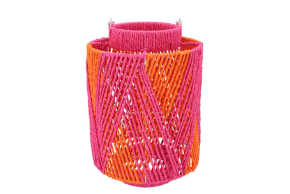 Lantaarn oranje roze (2 maten) - Ruby Conceptstore 