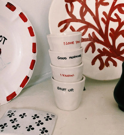 Anna + Nina - Fuck it espresso mok - Ruby Conceptstore 