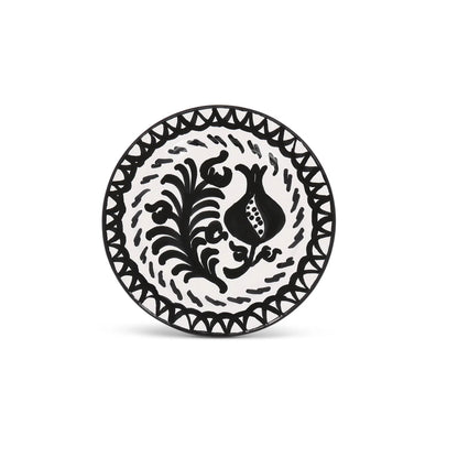 Sideplate Granada Zwart | Rubia Cerámica