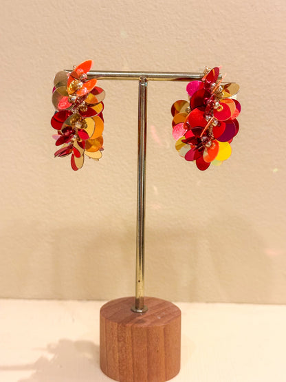 Oorbel feest pailletten