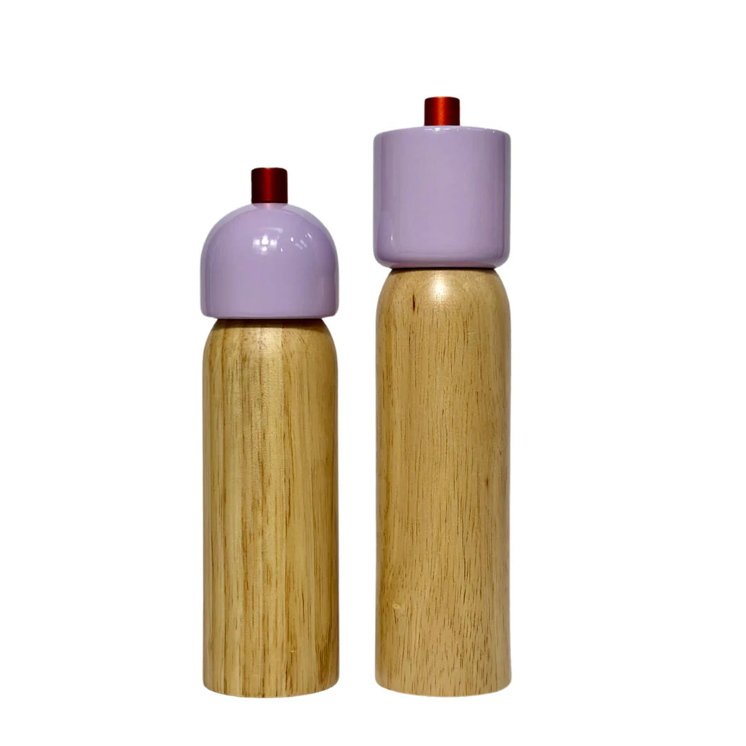 Peper- en Zoutmolen Lila & Rood | Design Keukentool | Maegen - Ruby Conceptstore 