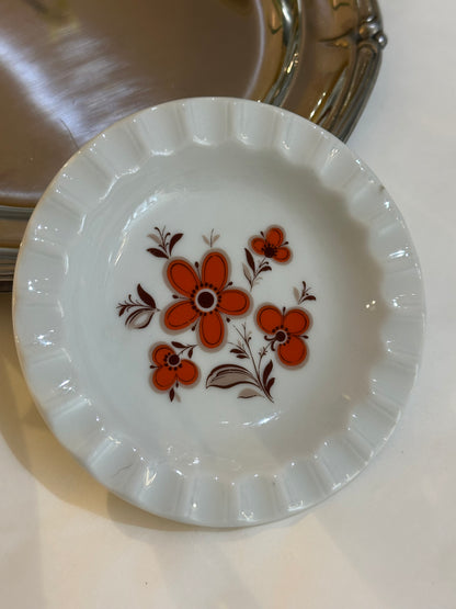 Vintage small Flower Dish – Orange Bloom (Bavaria) - Ruby Conceptstore 