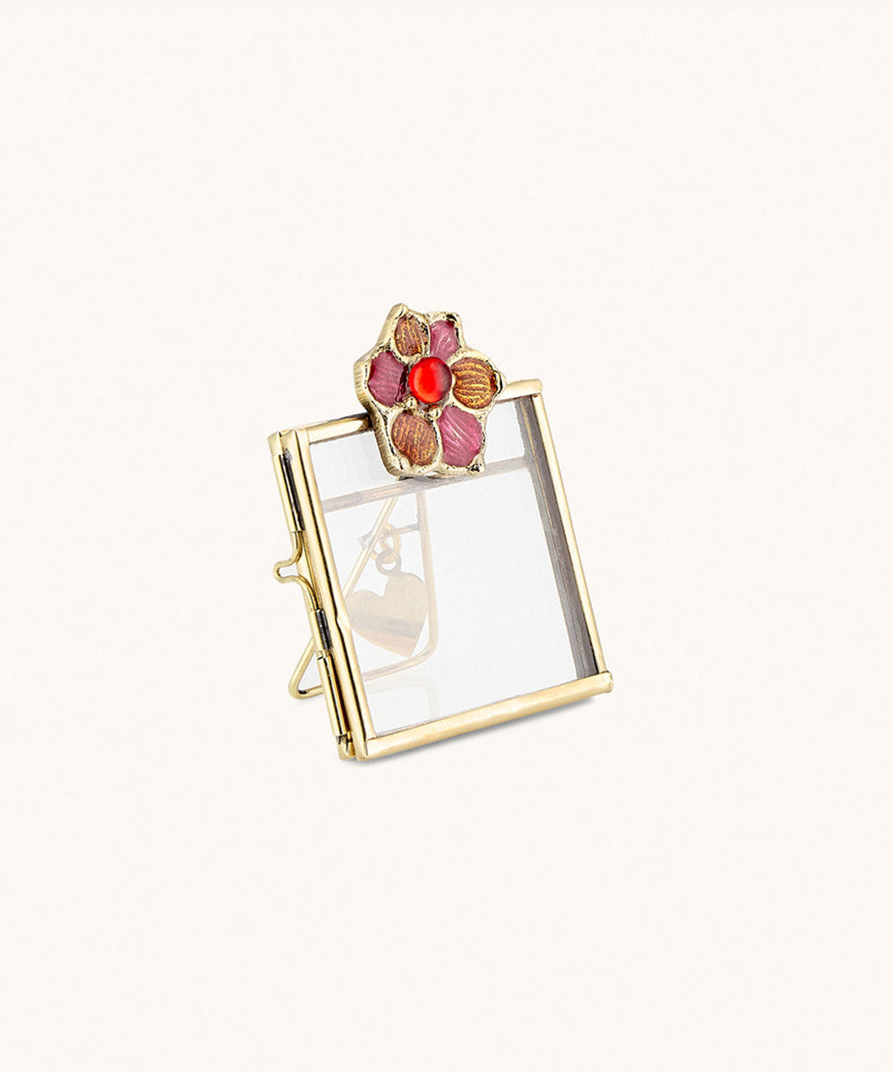 Doing Goods Cameron Flower Mini Photo Frame – klein fotolijstje met bloem - Ruby Conceptstore 