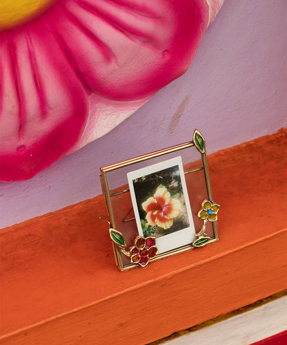 Doing Goods Cameron Flowers Polaroid Frame – fotolijstje met bloemen - Ruby Conceptstore 