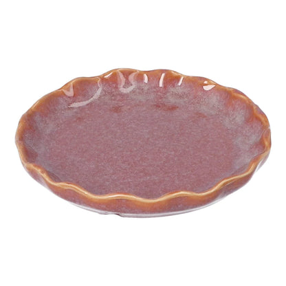 Bordje moove 13cm Marron glacé handgemaakt keramiek in een trendy design