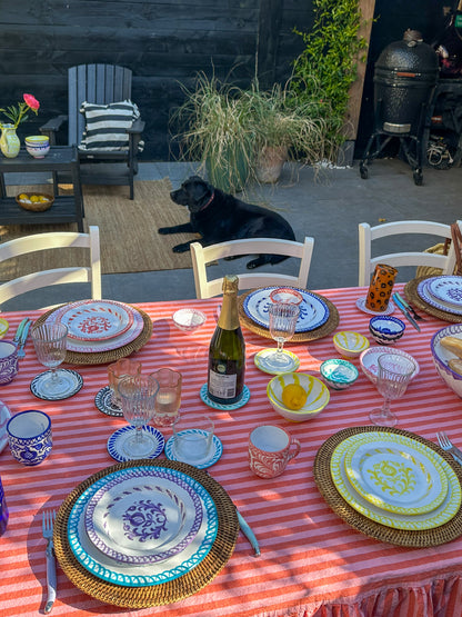 Dinerbord 26 cm Granada geel | Rubia Cerámica