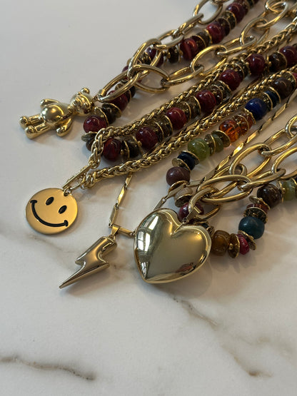 HEART CHARM NECKLACE