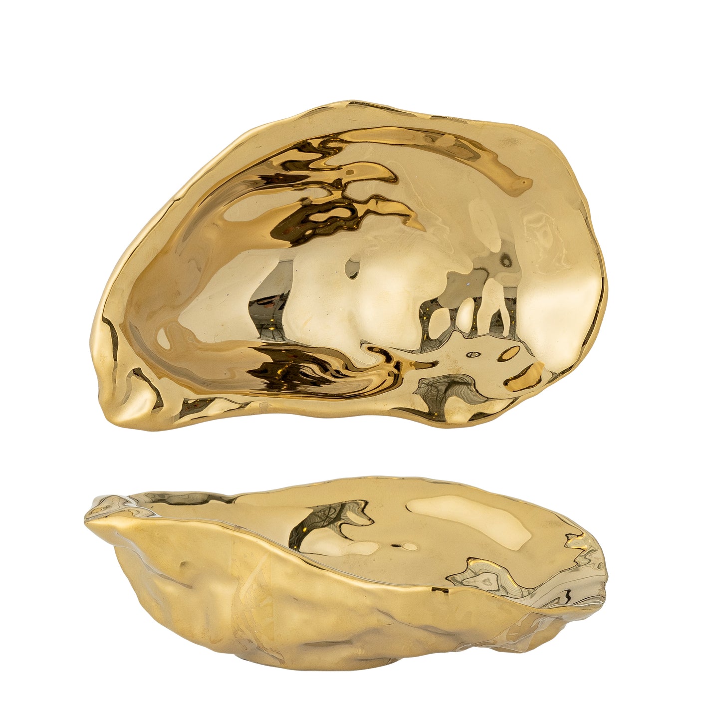 Gouden oester schaaltje – Kellis bowl by Bloomingville
