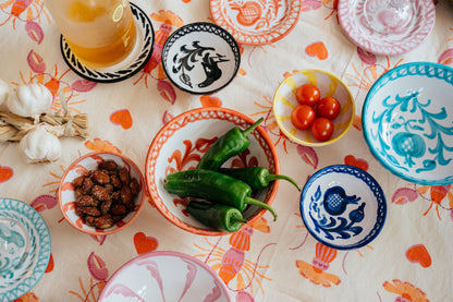 Tapasschaaltje 10 cm Granada Blauw | Rubia Cerámica