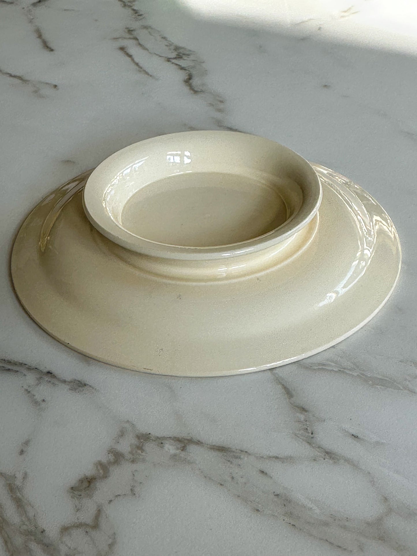 Vintage Franse serveerschalen Saint-Amand stijl - set van 3 - Ruby Conceptstore 