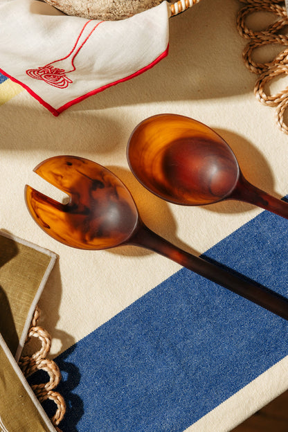 NIEUWE Saladeservers - Amber Set - Ruby Conceptstore 