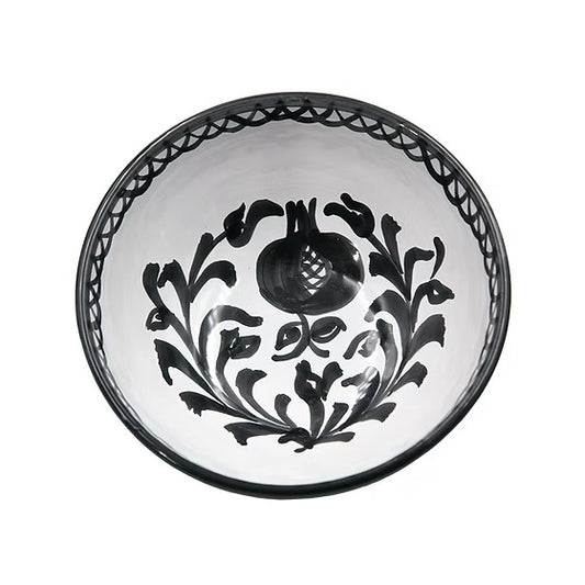 Tapasschaaltje 10 cm Granada Zwart | Rubia Cerámica