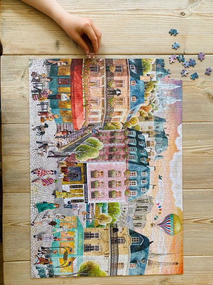 Pre order - Puzzel HOME OF FASHION Parijs 1000 stukjes