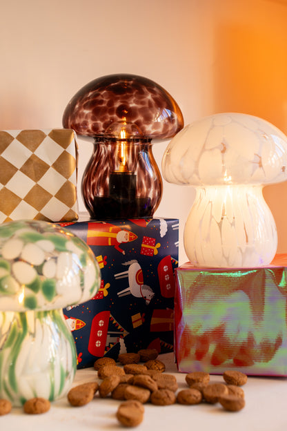 Mushroom Lamp - Groen | Ruby Conceptstore