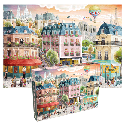 Pre order - Puzzel HOME OF FASHION Parijs 1000 stukjes