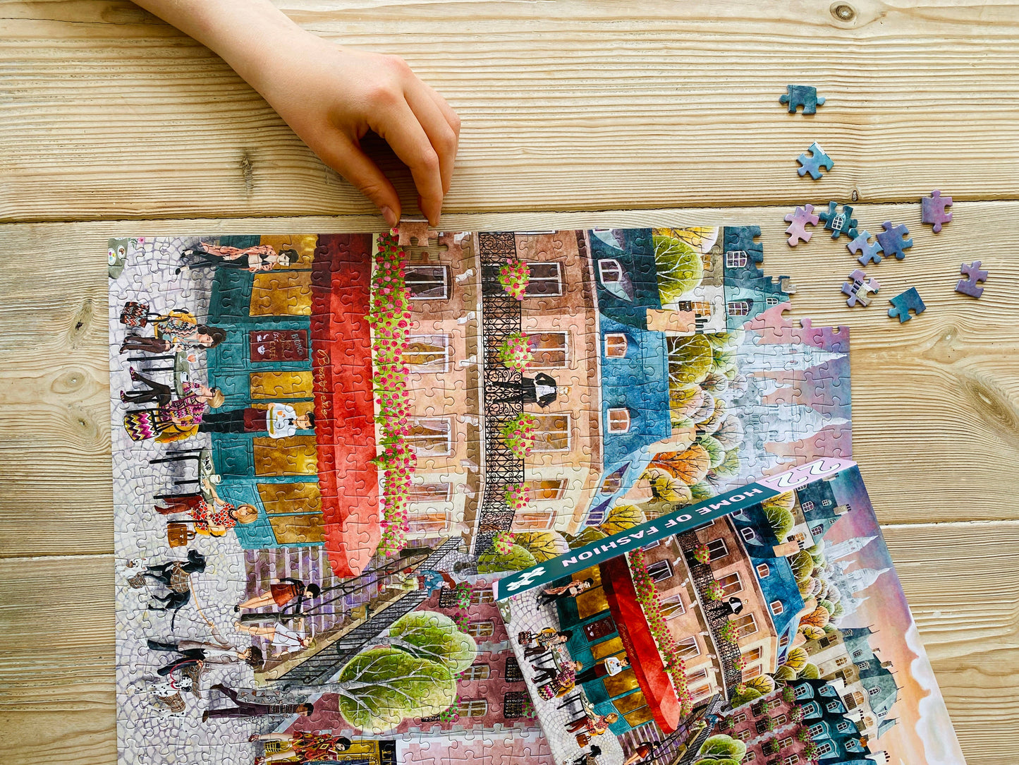 Pre order - Puzzel HOME OF FASHION Parijs 1000 stukjes