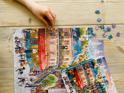 Pre order - Puzzel HOME OF FASHION Parijs 1000 stukjes