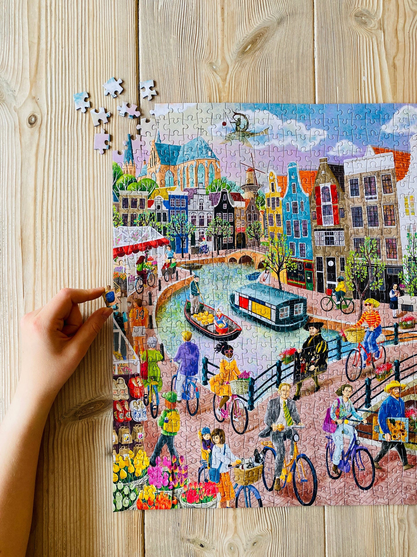Pre order - puzzel GRACHTEN 1000 stukjes