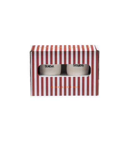 Anna + Nina - Weekend Egg Cup Set of 2