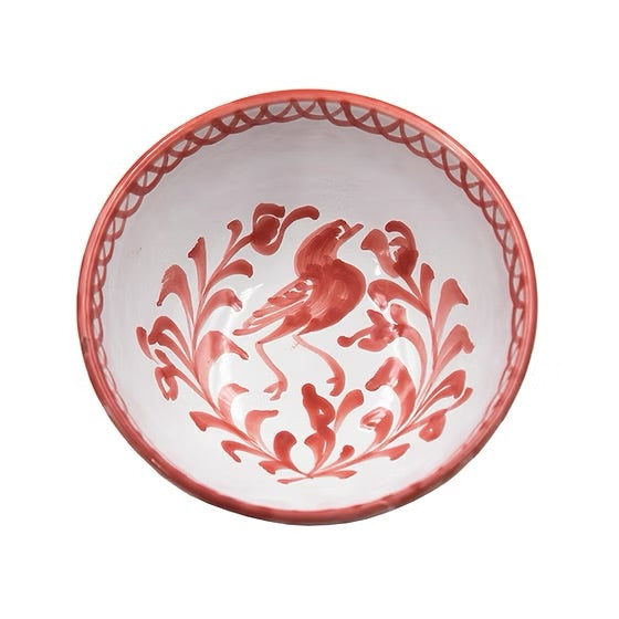 Spaanse Serveerschaal 27 cm Granada Coral | Rubia Cerámica
