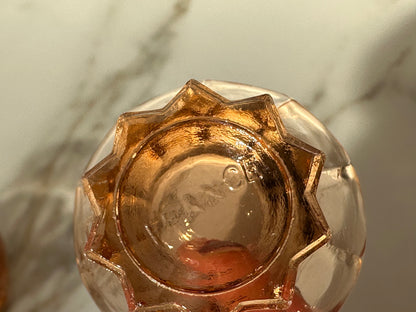 Vintage amber shotglaasjes – set van 6 - Ruby Conceptstore 