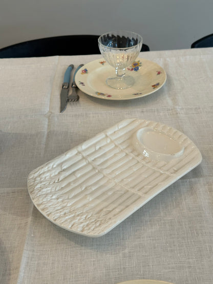 Vintage Asperge Serveerschaal | Keramiek - Ruby Conceptstore 