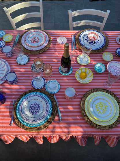 Dinerbord 26 cm Granada geel | Rubia Cerámica