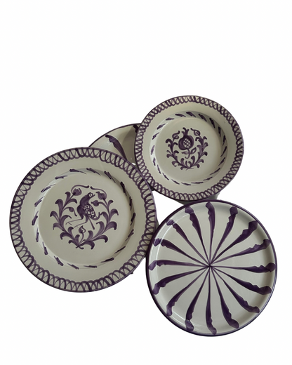 Dinerbord 26 cm Granada paars | Rubia Cerámica