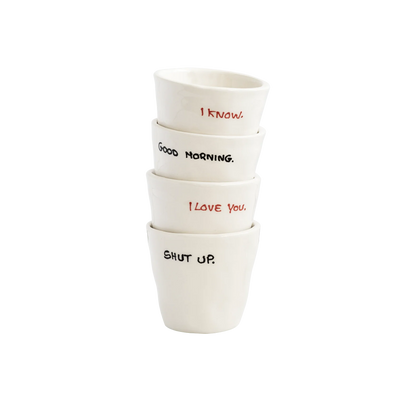 Anna + Nina - Fuck it espresso mok - Ruby Conceptstore 