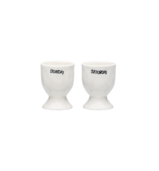 Anna + Nina - Weekend Egg Cup Set of 2
