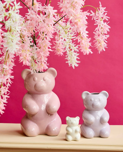 Candy bear vaas: 10 cm - 4 kleuren | Ruby Conceptstore