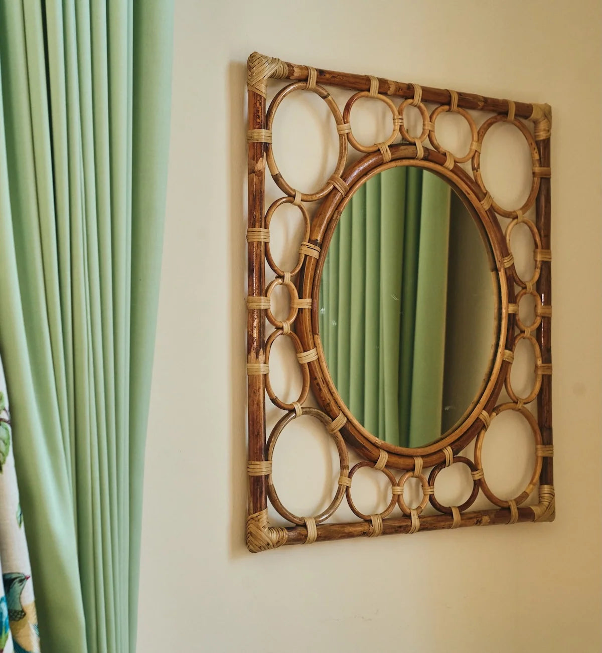 Anna + Nina - Bamboo Mirror spiegel