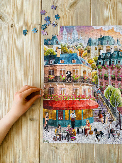 Pre order - Puzzel HOME OF FASHION Parijs 1000 stukjes
