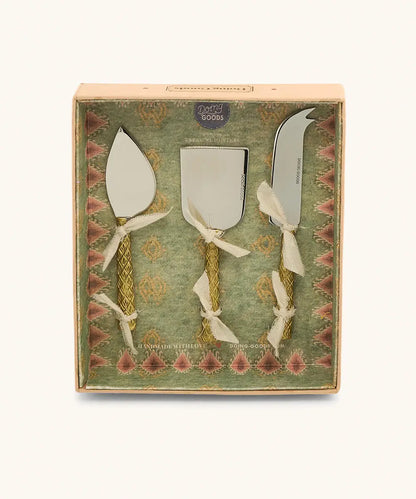 Doing Goods - Chameli Kaas Mesjes Set (in cadeaubox)