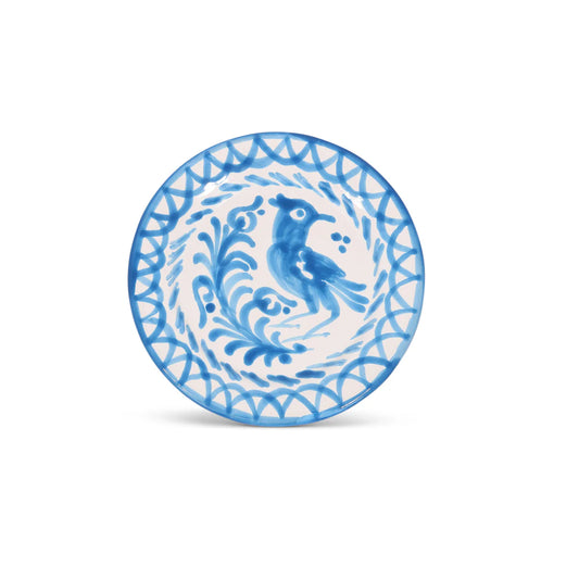 Sideplate Granada Turquoise | Rubia Cerámica