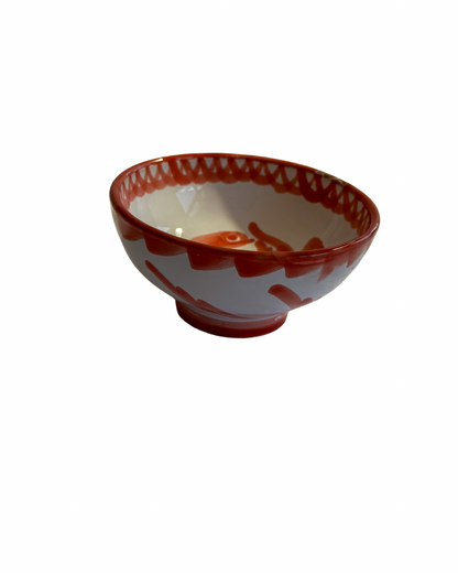 Tapasschaaltje 10 cm Granada Coral | Rubia Cerámica
