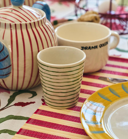 Anna + Nina - Stripe Affair Coffee Cup Set of 2