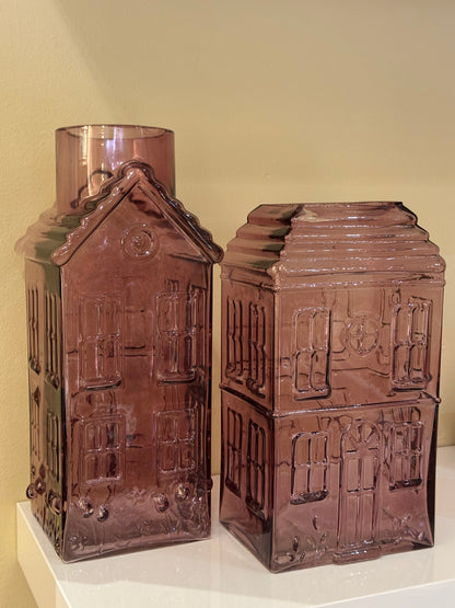 Mille House Vase – Old Pink / Sand 30 cm