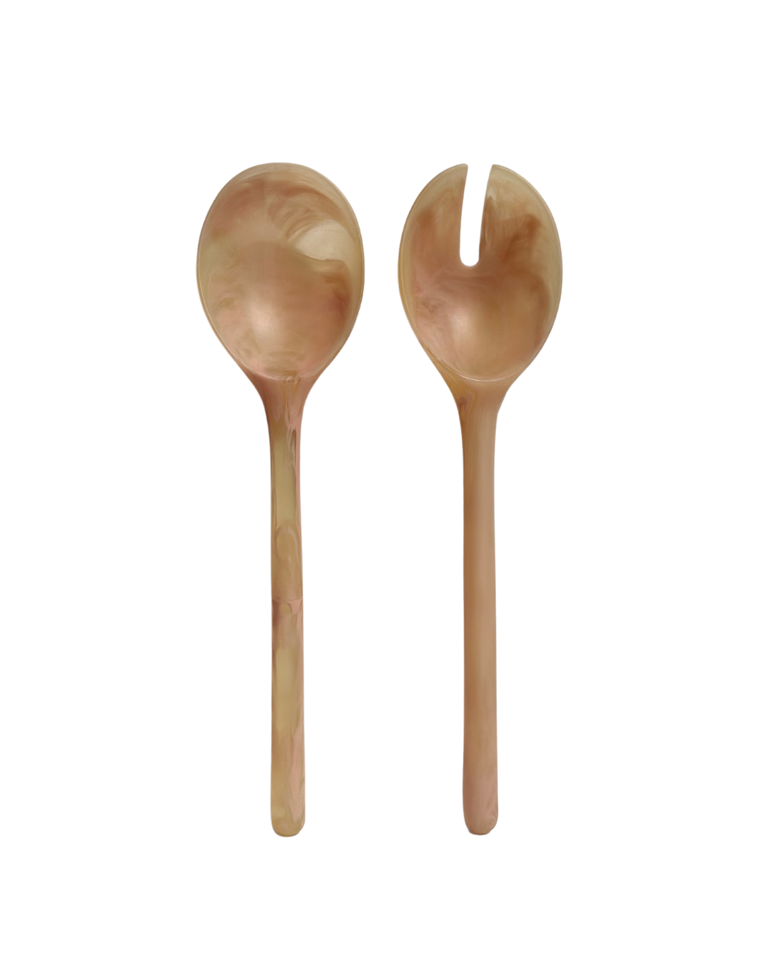 Saladeserver Set - Koraal - Ruby Conceptstore 